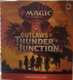 Outlaws of Thunder Junction Magic The Gathering Prerelease Box - Image 1