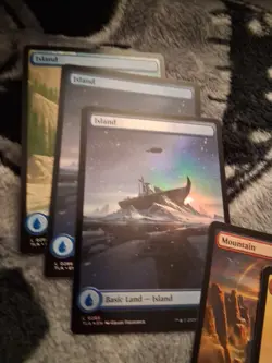 Avatar Mtg Full Art Regular Basic Land Lot Of 8 - Image 2