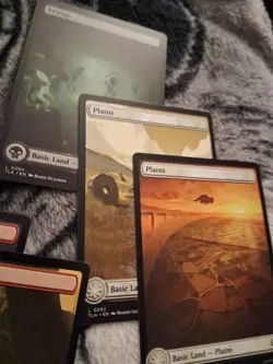 Avatar Mtg Full Art Regular Basic Land Lot Of 8 - Image 4