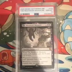Magic: The Gathering The Meathook Massacre Legendary Enchantment Black INR 2025 - Image 1