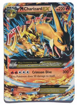M Charizard EX 13/108 Pokemon Evolutions Full Art Holo TCG VGC - Image 1