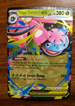 Mega Venusaur ex - 013 Promo ME: Mega Evolution Holo Pokemon - Image 1