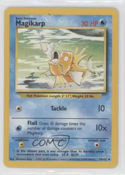 Magikarp Pokemon Base Set #35 1999 - Image 1