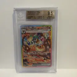 FLAREON EX SIR 2025 POKEMON SC&VI PRISMATIC EVOLUTIONS BGS 9.5 - Image 1