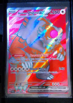 Bloodmoon Ursaluna ex Pokemon TCG NM - Image 1
