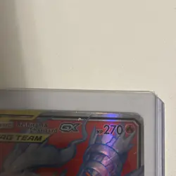 Pokemon Reshiram & Charizard GX TAG TEAM Ultra Rare Holo 194/214 SM-Unbroken Bo… - Image 3