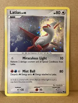Pokemon TCG Latias 3/17 Pop Series 7 Holo- Promo- English- Raw- Nm/nm+ - Image 1