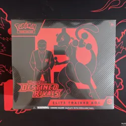 Pokemon Destined Rivals ETB Elite Trainer Box - SV10: Destined Rivals Sealed - Image 1