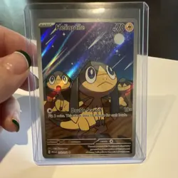 Pokemon Helioptile 70 HP Me01: Mega Evolution 143/132 Illustration Rare Holo - Image 1