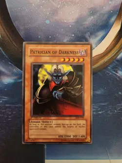 1x Patrician of Darkness NM 1st Edition LOD-058 Legacy of Darkness Yugioh - Image 1
