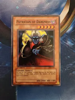 1x Patrician of Darkness MINT 1st Edition LOD-058 Legacy of Darkness Yugioh - Image 1