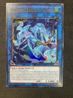 Yugioh! Radiant Typhoon Varuroon, the Marine Eidolon BPRO-EN049 Ultra Rare NM - Image 1
