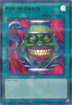 Yugioh! Pot of Greed - TBC1-EN001 - Ultra Rare - Unlimited Edition Near Mint, En - Image 1