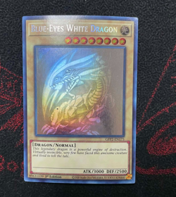 Yugioh! Blue-Eyes White Dragon GFP2 Ghost Rare 1st Edition NM/M Raw - Image 1