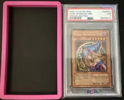 2005 Yu-Gi-Oh Dark Magician Girl RDS-ENSE2 Ultra Rare PSA 7 NEAR MINT - Image 2