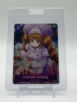 One Piece OP08-067 Charlotte Pudding R Alt Art | Near Mint | Big Mom Pirates - Image 1