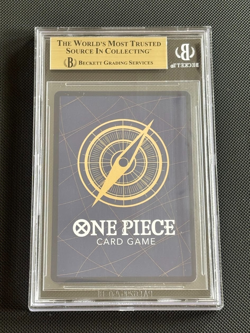 One Piece Luffy Promo ST21-014 Magazine Weekly Shonen Jump TCG BGS 9.5 - Image 2