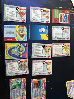 Lot Of Tops Pokemon Cards Movies Cards Trainer Misty Dratini LP to MP - Image 1