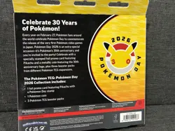 2026 Pokemon Day Collection Box With Pikachu Promo Card Sealed ~ Free Shipping - Image 3