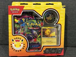 2026 Pokemon Day Collection Box With Pikachu Promo Card Sealed ~ Free Shipping - Image 4