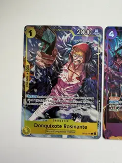 One Piece CCG Illustration Box Vol. 6 Promo Card Set - Near Mint Law/Rosinante - Image 2
