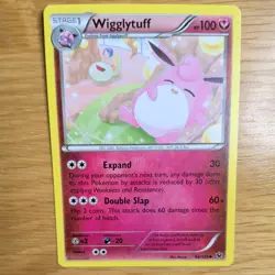 WIGGLYTUFF 66/124 POKEMON CARD (FATES COLLIDE SET) - Image 1