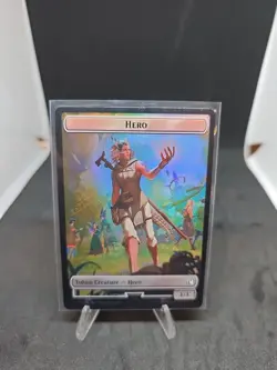 Hero (0002) Copy (0001) Double-Sided Token Final Fantasy Foil - Image 1