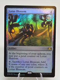 Lotus Blossom FOIL X1 DMR MTG Dominaria Remastered - Image 1