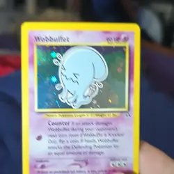 Pokemon Wobbuffet Neo Discovery Holo Rare 16/75 90 HP English Card - Image 2