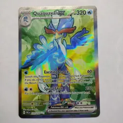 Quaquaval ex 235/193 Paldea Evolved Ultra Rare Full Art Pokemon - Image 1