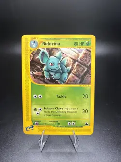 Nidorina 83/144 Skyridge Common Pokemon TCG Card NM Near Mint - Image 1
