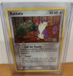 RATTATA 72/109 REVERSE HOLO STAMPED EX TEAM ROCKET RETURNS POKEMON CARD - Image 2