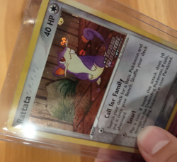 RATTATA 72/109 REVERSE HOLO STAMPED EX TEAM ROCKET RETURNS POKEMON CARD - Image 3