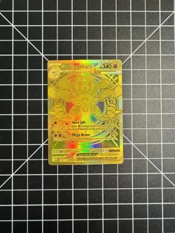 Mega Lucario ex 188/132 Gold Hyper Rare Pokemon Mega Evolution TCG - Image 2