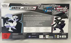 Pokemon Sealed Black Bolt & White Flare Unova Heavy Hitters Premium Collection - Image 5