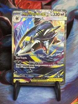Mega Sharpedo EX - 127/094 - ME02: Phantasmal Flames - SIR - Full Art - NM/Mint! - Image 1