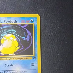 Pokemon TCG Sabrina's Psyduck 99/132 Gym Challenge 1st Edition NM - Image 3
