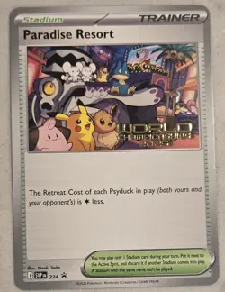 Pokemon World Championship 2025 English Paradise Resort SVP 224 Anaheim Promo #8 - Image 1