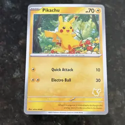 Pikachu | My First Battle Deck | Pokemon 2023 Card - Image 1