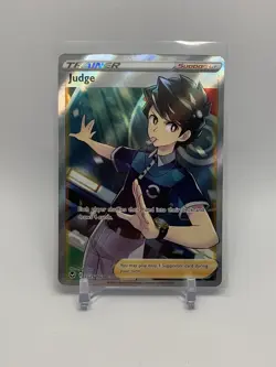 Pokemon TCG Judge SWSH12: Silver Tempest Trainer Gallery TG25/TG30 Holo Ultra... - Image 1