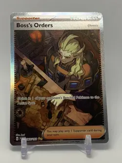 Pokemon TCG Boss's Orders Scarlet & Violet - Paldea Evolved 265/193 Holo Special - Image 3