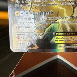 Pokemon TCG - XY-P Pikachu EX Full Art PROMO XY124 - LP (1) - Image 3