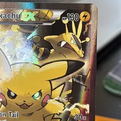 Pokemon TCG - XY-P Pikachu EX Full Art PROMO XY124 - LP (1) - Image 5