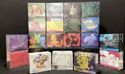 Pokemon S&V Pokemon Center ETB Complete Sealed Set All 19!! - One Of A Kind Set - Image 1