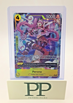 One Piece TCG - Perona - OP14-111 (Alternate Art) - The Azure Sea's Seven (OP14) - Image 1