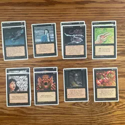 MTG: Vintage 60 Card 4th Edition ‘95 Black Lot - Magic The Gathering - Image 3