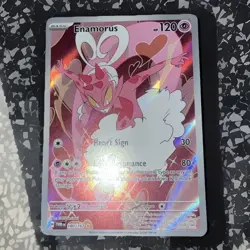Pokemon Enamorus 180/167 Twilight Masquerade Illustration Rare Card - Image 1
