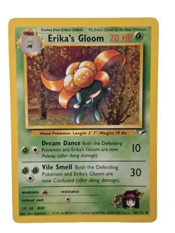 Erika's Gloom 46/132 Gym Heroes - Uncommon Pokemon Card - NM/Mint - Image 1