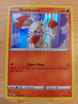 Scorbunny - SWSH002 (Sword & Shield Promo Cards) - Near Mint NM - Promo - Image 1