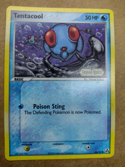 Pokemon Card Tentacool Reverse EX Legend Maker 66/92 Excellent Condition - Image 1